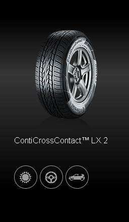Летние шины Continental ContiCrossContact
