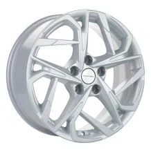 Диск литой Khomen Wheels KHW1716 7J 17 5*114.3 D67.1 ET45 F-Silver 