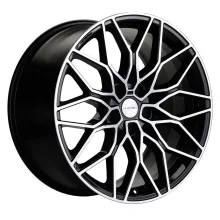 Диск литой Khomen Wheels KHW1902 8.5J 19 5*114.3 D67.1 ET30 Black-FP 