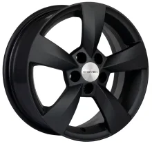 Диск литой Khomen Wheels KHW1504 6J 15 5*100 D57.1 ET38 Black Matt 