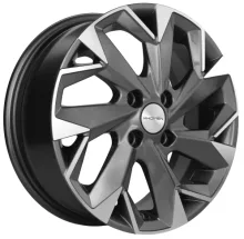 Диск литой Khomen Wheels KHW1402 5.5J 14 4*100 D67.1 ET38 Gray-FP 