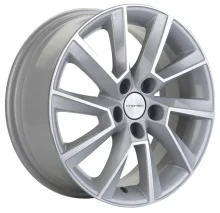 Диск литой Khomen Wheels KHW1604 6J 16 5*100 D57.1 ET38 F-Silver-FP 
