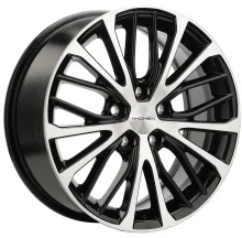Диск литой Khomen Wheels KHW1705 (17_Camry) 7J 17 5*114.3 D60.1 ET45 Black-FP 