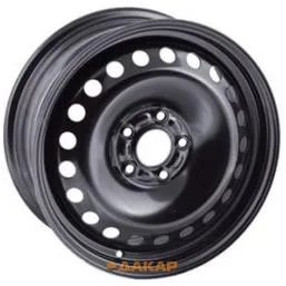 Диск штампованный TREBL 64J40H 6J 15 5*114.3 D67.1 ET40 black