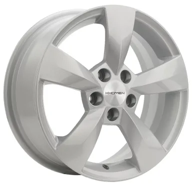 Диск литой Khomen Wheels KHW1504 6J 15 5*100 D57.1 ET38 F-Silver 