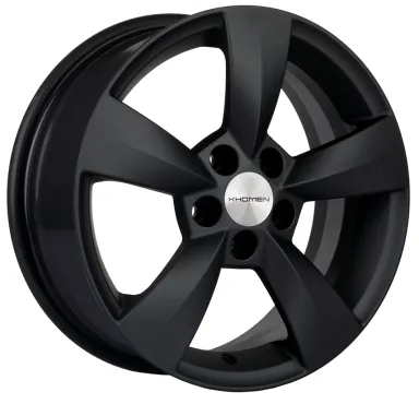 Диск литой Khomen Wheels KHW1504 6J 15 5*100 D57.1 ET38 Black 