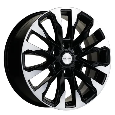 Диск литой Khomen Wheels KHW2010  8.00J 20 6*139.7 D100.1 ET36 Black-FP 