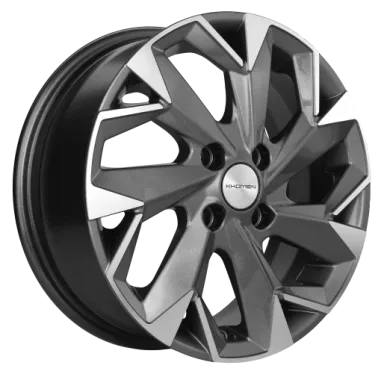 Диск литой Khomen Wheels KHW1508 6J 15 4*98 D58.6 ET35 Gray-FP 