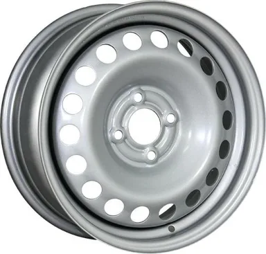 Диск штампованный TREBL X40915_P 6J 15 4*100 D60.1 ET40 silver (S)