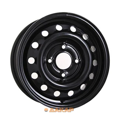 Диск штампованный TREBL 64J45H 6J 15 5*114.3 D67.1 ET45 black
