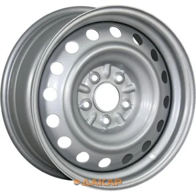 Диск штампованный TREBL X40025 6J 15 5*114.3 D54.1 ET45 silver (S)