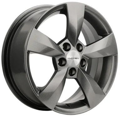 Диск литой Khomen Wheels KHW1504 6J 15 5*100 D57.1 ET38 G-Silver 