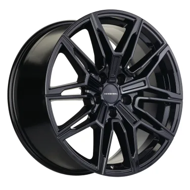 Диск литой Khomen Wheels KHW1904 8.5J 19 5*120 D72.6 ET30 BLACK MATT-MR 