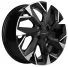 Диск литой Khomen Wheels KHW1402 5.5J 14 4*100 D67.1 ET38 Black-FP 