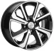 Диск литой Khomen Wheels KHW1501 6J 15 4*100 D60.1 ET37 Black-FP 