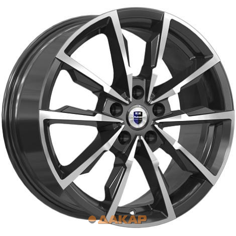 диски K&K Меренге 7.5x17 5*115 ET40 DIA70.1 Алмаз черный Литой