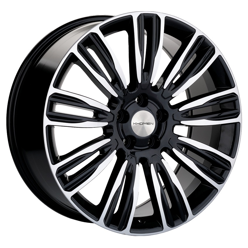 диски Диск литой Khomen Wheels 2004 R R VLR BLACK-FP 8.5j-20 5x108 ET45 DIA63.4
