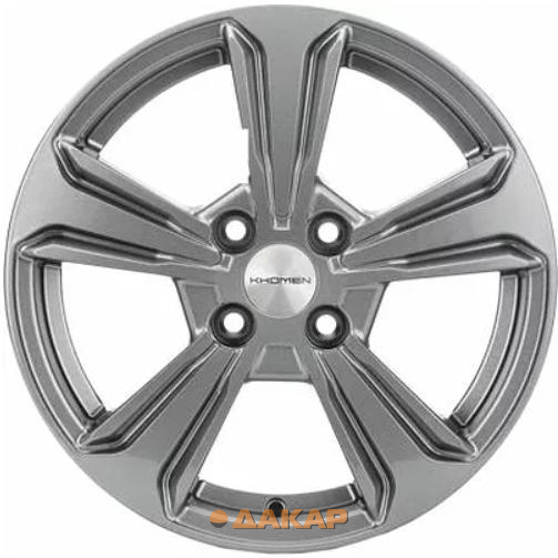 диски Khomen KHW 1502 6x15 4*100 ET50 DIA60.1 Gray Литой