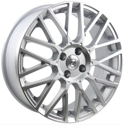 диски Tech Line 739 6.5x17 4*100 ET40 DIA54.1 Silver Литой