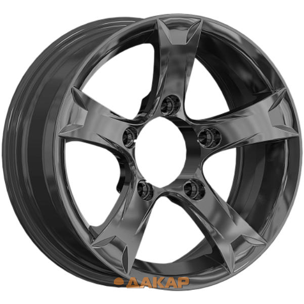 диски K&K Триал 6.5x15 5*139.7 ET5 DIA110.1 Черный Литой