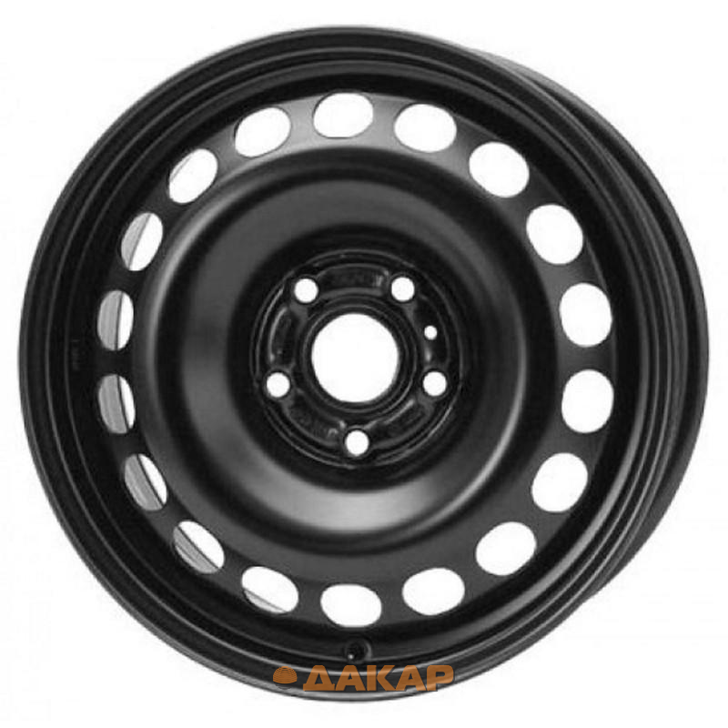 диски KFZ 7855 6.5x16 5*114.3 ET40 DIA66.1 Black Штампованный