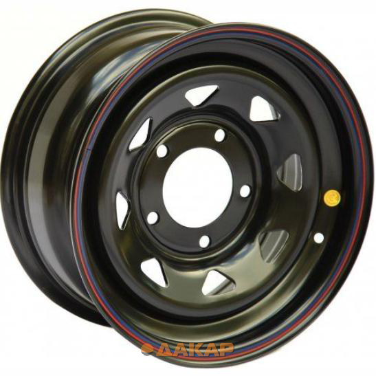 диски Off Road Wheels Toyota 8x16 6*139.7 ET25 DIA110.1 Black Штампованный