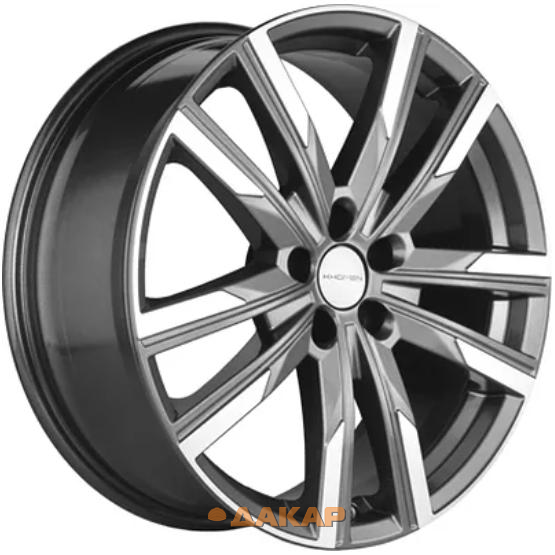 диски Khomen KHW 1905 7.5x19 5*114.3 ET40 DIA60.1 Gray-FP Литой