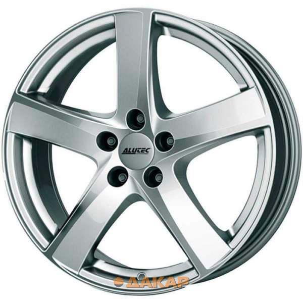 диски Alutec Freeze 7.5x18 5*112 ET39 DIA66.6 Polar Silver Литой