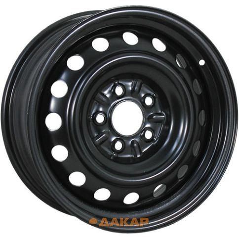 диски Trebl X40054 P 6x16 5*114.3 ET43 DIA67.1 Black Штампованный