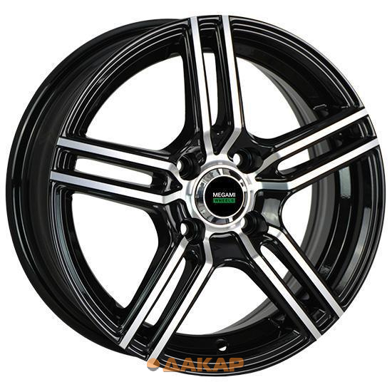 диски Megami MGM-1 6x15 4*100 ET48 DIA54.1 BFP Литой