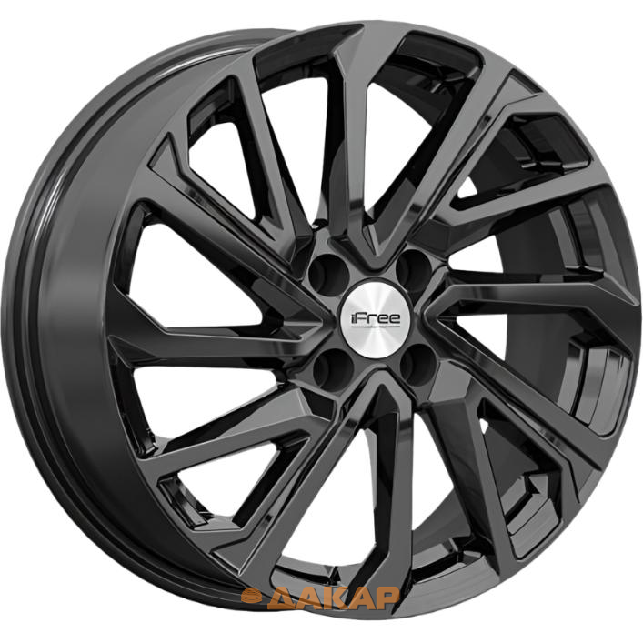 диски iFree Неом 6.5x16 4*100 ET41 DIA60.1 BK Литой