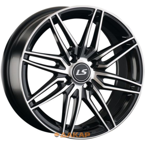 диски LS 832 6.5x15 4*100 ET40 DIA73.1 BKF Литой
