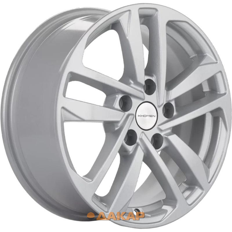диски Khomen KHW 1612 6.5x16 5*114.3 ET43 DIA67.1 F-Silver Литой
