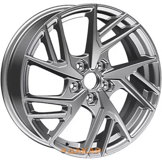 диски Khomen KHW 1722 6.5x17 5*108 ET33 DIA60.1 F-Silver Литой