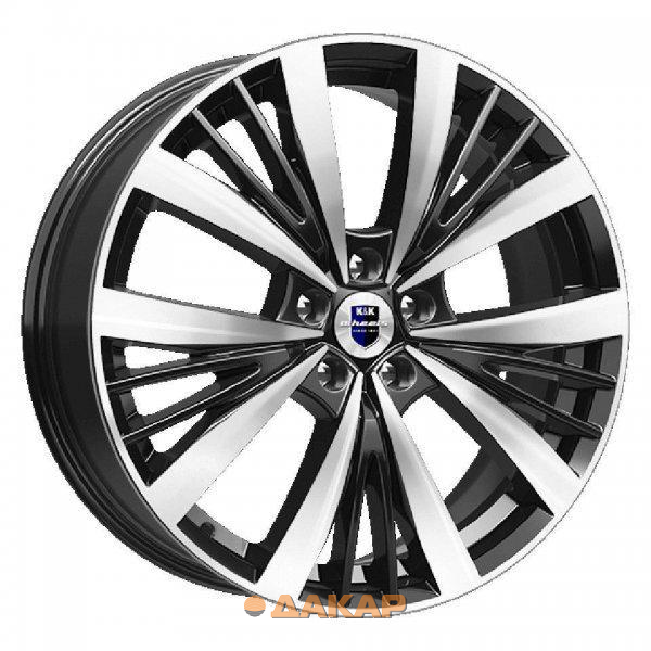 диски K&K Марвел 7.5x19 5*114.3 ET45 DIA66.6 Алмаз черный Литой