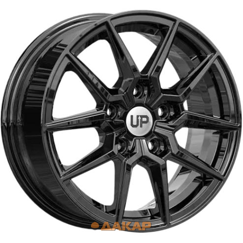 диски Wheels UP UP117 6.5x15 5*114.3 ET39 DIA60.1 New Black Литой
