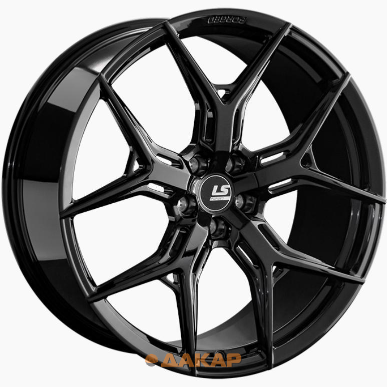 диски LS Forged FG14 10x21 5*112 ET52 DIA66.6 BK Кованый