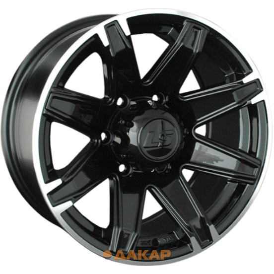 диски LS 763 8x17 6*139.7 ET10 DIA107.6 BKL Литой