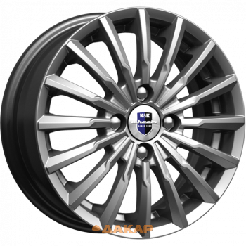 диски K&K Акцент 7x17 5*108 ET45 DIA60.1 Алмаз черный Литой