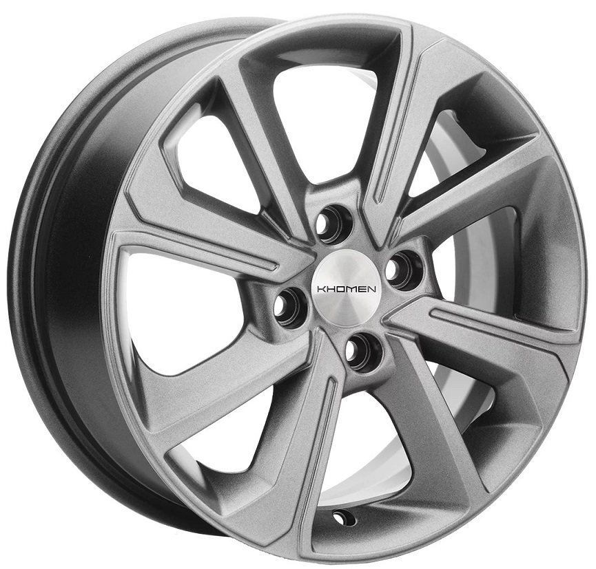 диски Khomen KHW 1501 6x15 4*100 ET37 DIA60.1 G-Silver Литой