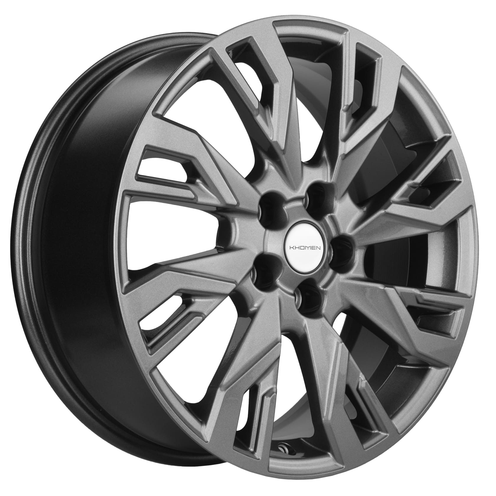 диски Khomen KHW 1809 7x18 5*112 ET43 DIA57.1 Gray Литой