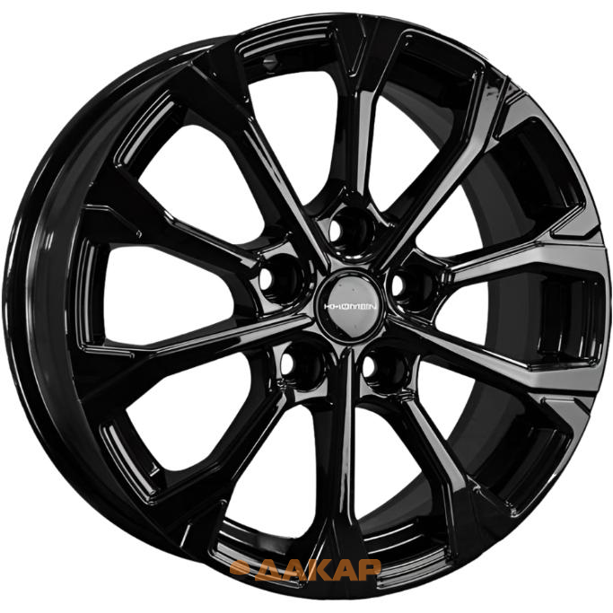 диски Khomen KHW 1605 6.5x16 5*114.3 ET47 DIA66.1 Black Литой