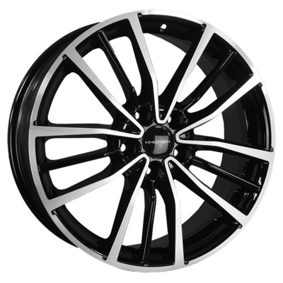 диски Khomen KHW 1812 7x18 5*108 ET33 DIA60.1 Black-FP Литой