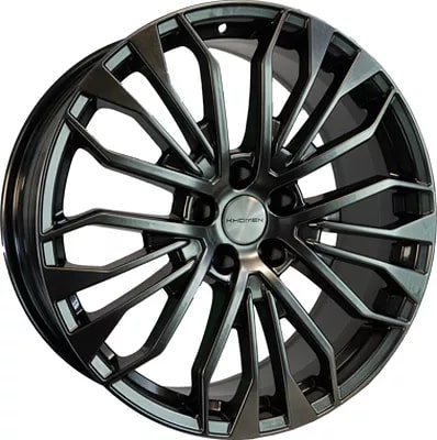 диски Khomen KHW 2009 8.5x20 5*120 ET30 DIA66.1 Dark Chrome Литой