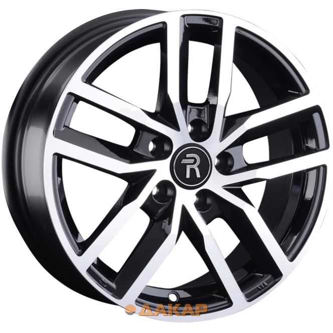 диски Replay VV139 6x15 5*100 ET40 DIA57.1 BKF Литой