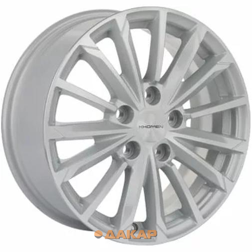 диски Khomen KHW 1611 6.5x16 5*114.3 ET44 DIA67.1 F-Silver Литой