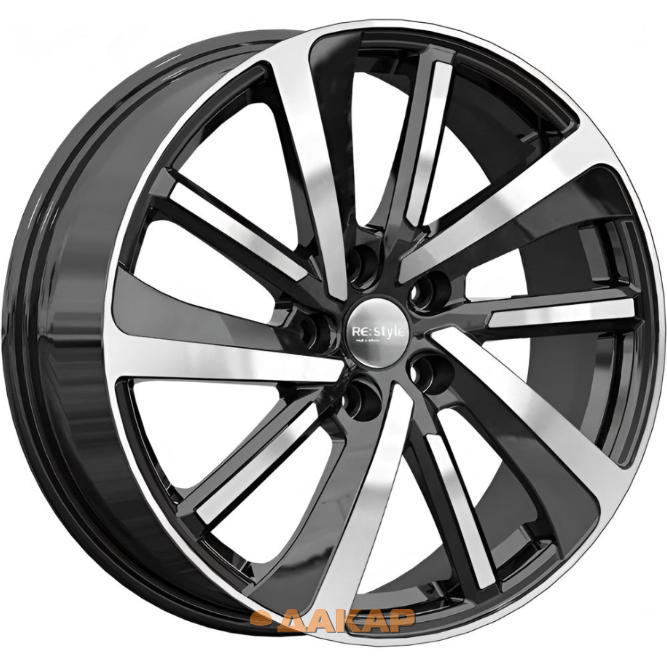 диски K&K KC1111 7x18 5*114.3 ET37 DIA66.6 Алмаз черный Литой