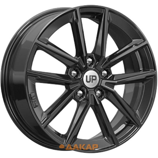 диски Wheels UP UP104 6.5x17 5*114.3 ET45 DIA64.1 New Black Литой