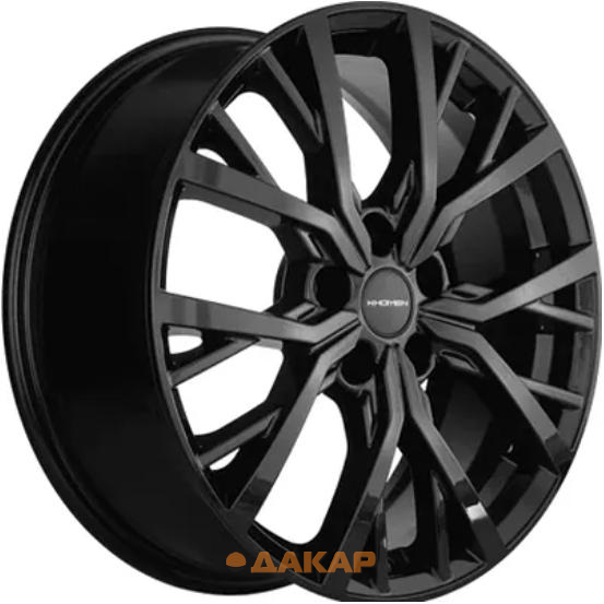 диски Khomen KHW 1806 7x18 5*114.3 ET40 DIA66.6 Black Литой