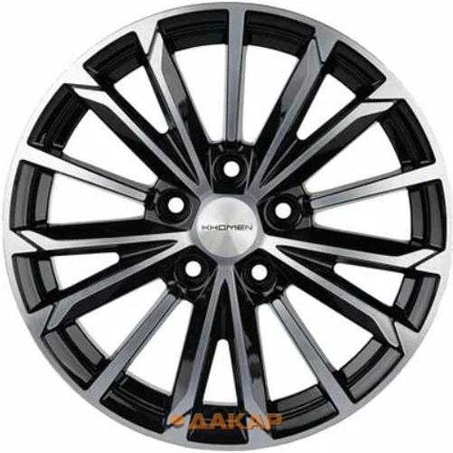 диски Khomen KHW 1611 6.5x16 5*108 ET43 DIA65.1 Black-FP Литой